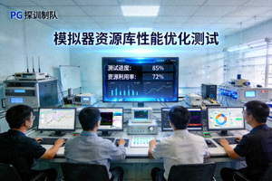 PG技术研发团队正在进行模拟器资源库性能优化测试